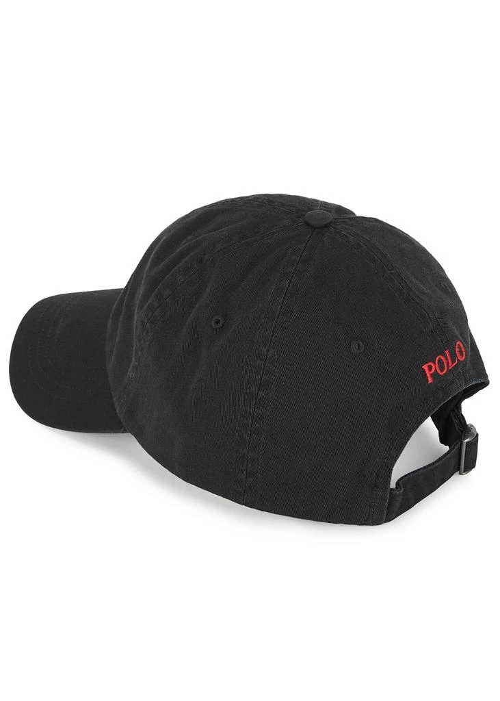 商品Ralph Lauren|Black embroidered twill cap,价格¥563,第2张图片详细描述