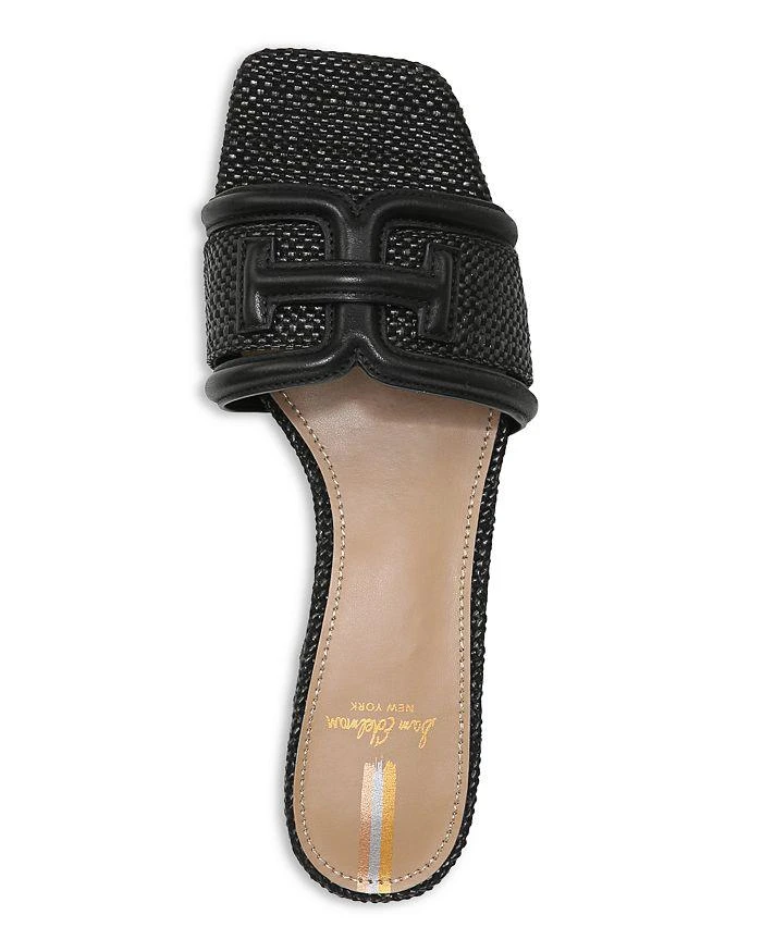 商品Sam Edelman|Women's Waylon Square Toe Logo Block Heel Sandals,价格¥983,第3张图片详细描述