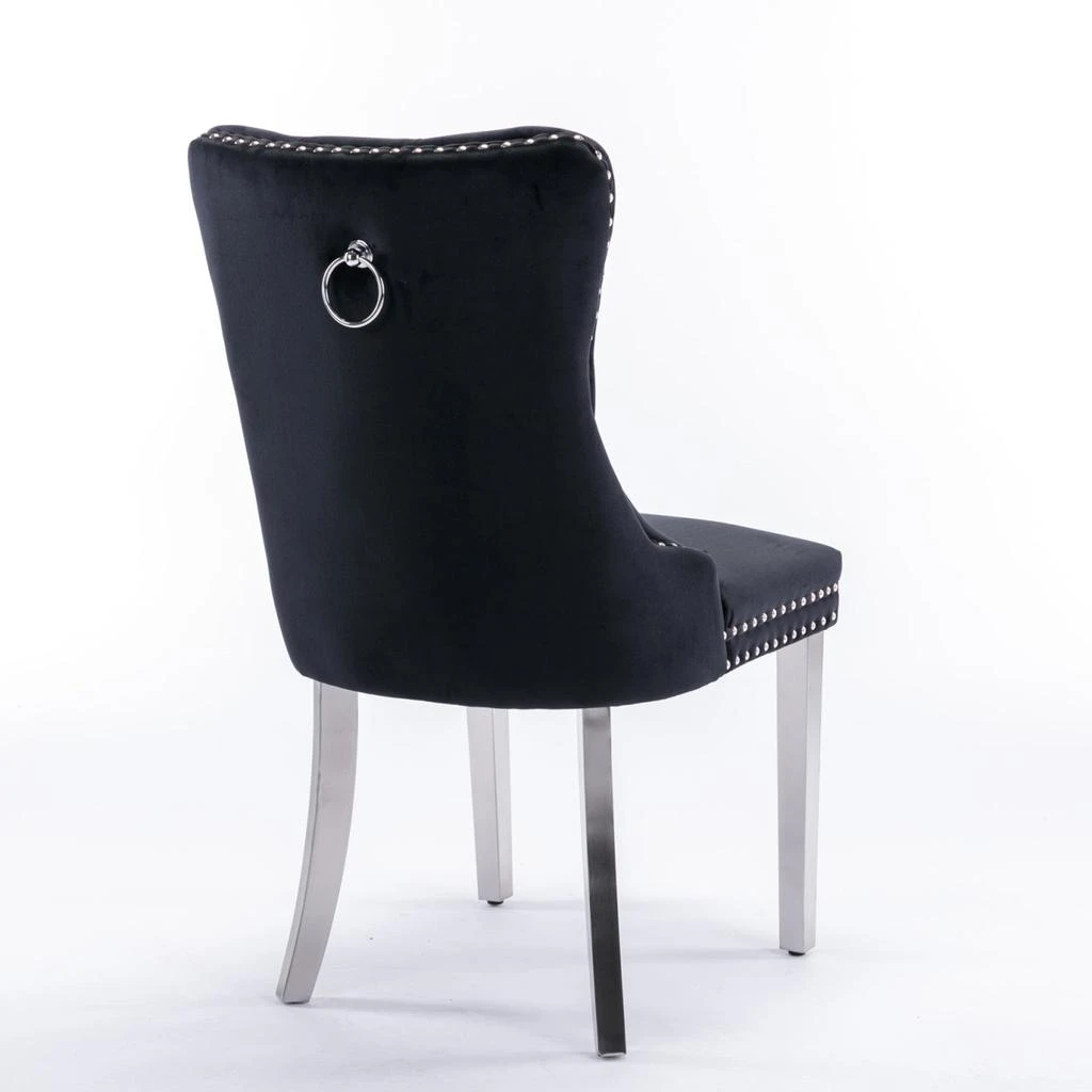 商品Simplie Fun|Seating for Dining in Velvet,价格¥2673,第2张图片详细描述