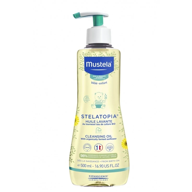 商品Mustela|Mustela妙思乐幼婴儿童舒敏沐浴油500ml,价格¥196,第1张图片