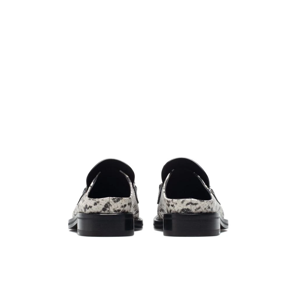 商品Martine Rose|Martine Rose Square Toe Mule Faux Snake,价格¥4735,第4张图片详细描述