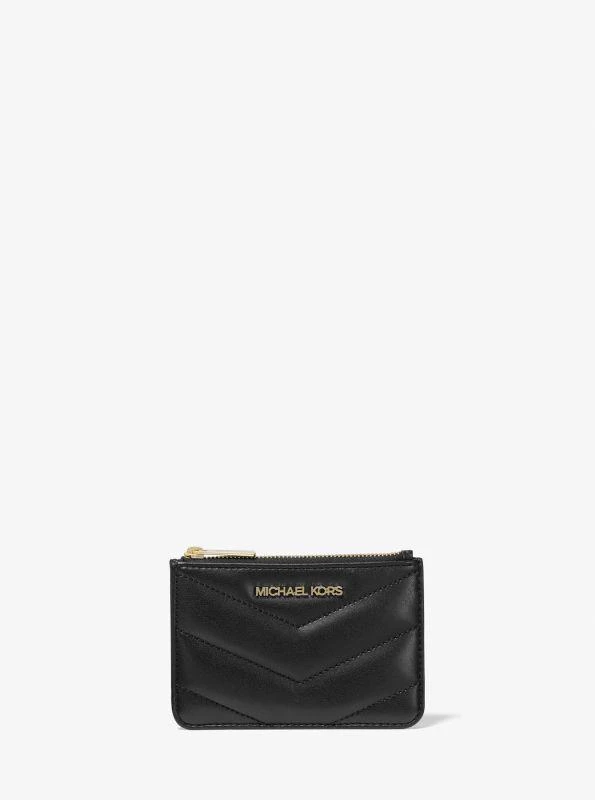 商品Michael Kors|Jet Set Travel Small Quilted Coin Pouch,价格¥448,第1张图片