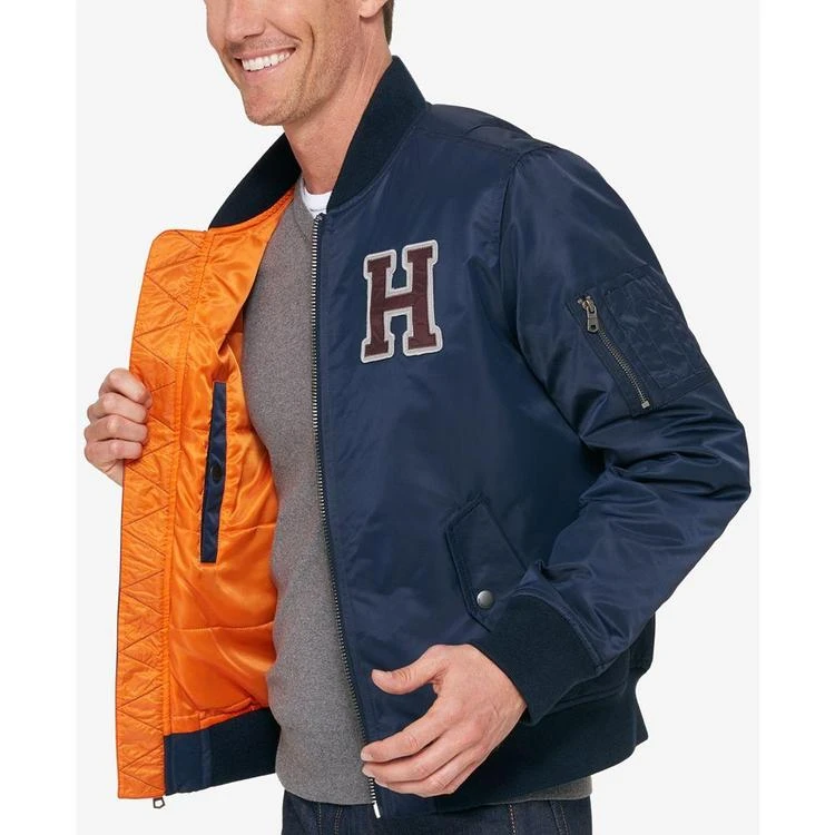 商品Tommy Hilfiger|男士飞行夹克,价格¥470,第3张图片详细描述