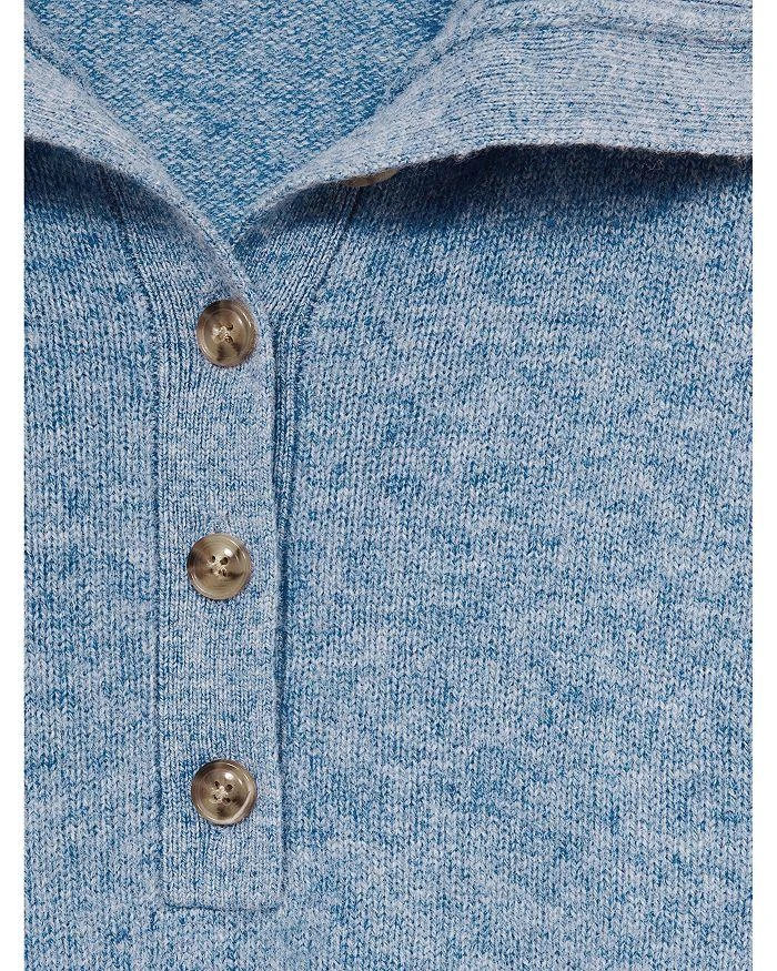 商品REISS|Ava Wool Blend Open Neck Button Knit Sweater,价格¥772,第5张图片详细描述