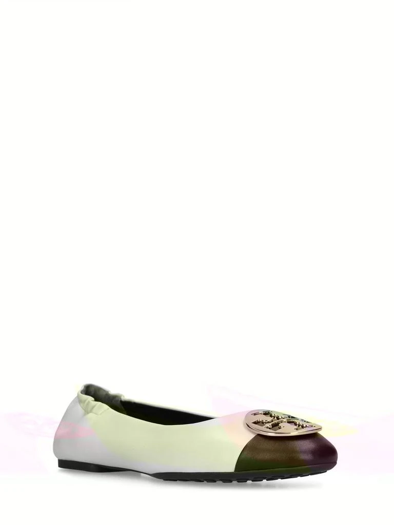 商品Tory Burch|10mm Claire Leather Ballerina Flats,价格¥1824,第2张图片详细描述