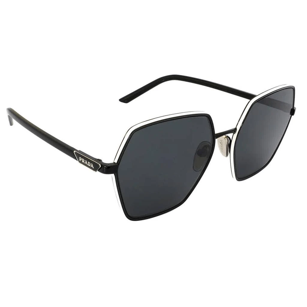 商品Prada|Dark Grey Geometric Ladies Sunglasses PR 56YS 1AB5S0 58,价格¥1097,第2张图片详细描述