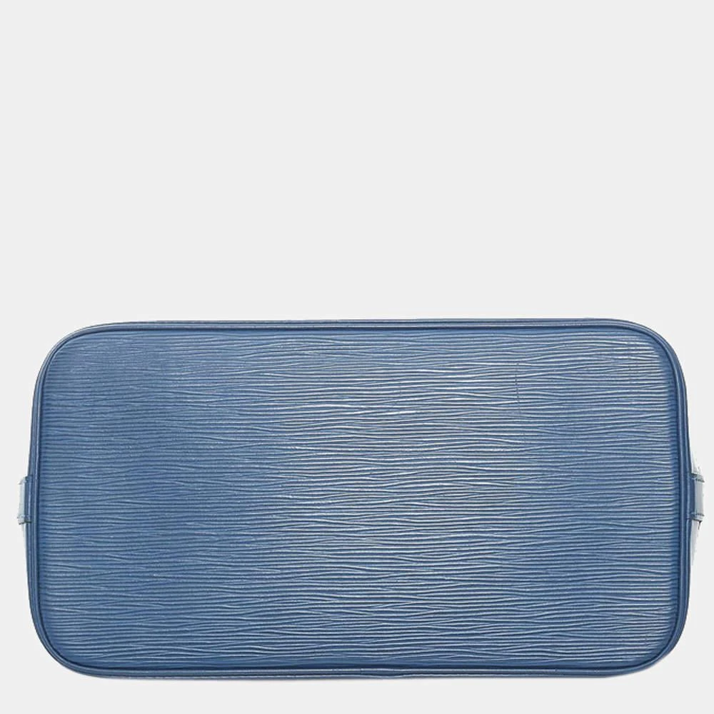 商品[二手商品] Louis Vuitton|Louis Vuitton Blue Epi Leather Alma PM Bag,价格¥5912,第4张图片详细描述