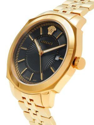 商品Versace|42MM IP Gold Stainless Steel Bracelet Watch,价格¥6337,第3张图片详细描述