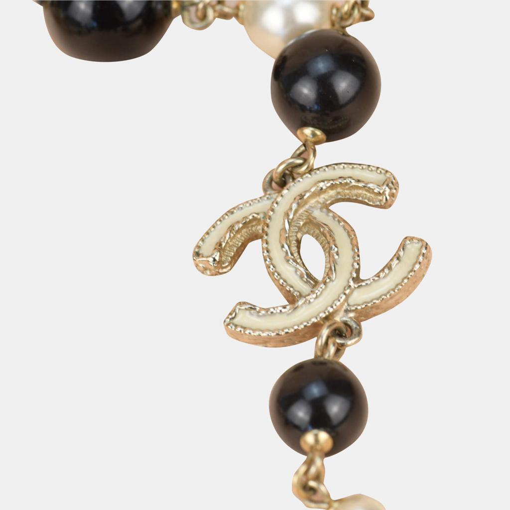 商品[二手商品] Chanel|Chanel CC 2011 Pearl Necklace and Earrings Set,价格¥17780,第5张图片详细描述