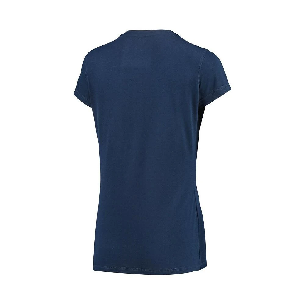 商品Concepts Sport|Women's Navy, Orange Edmonton Oilers Lodge T-Shirt & Pants Sleep Set,价格¥254,第3张图片详细描述