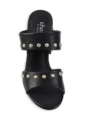 Studded Block-Heel Sandals 商品