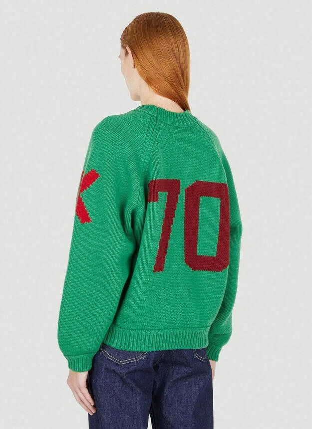 商品Kenzo|Graphic Comfort Sweater in Green,价格¥2949,第4张图片详细描述