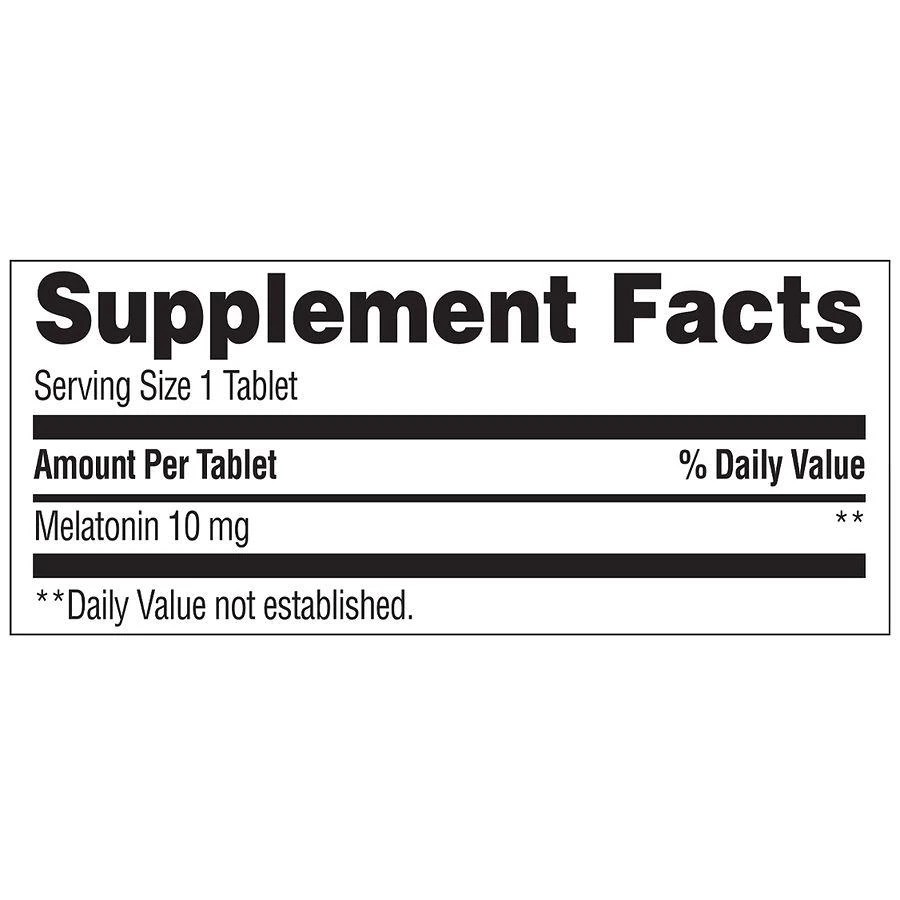 商品Walgreens|Quick Dissolve Melatonin 10 mg (240 days) Natural Cherry,价格¥147,第4张图片详细描述