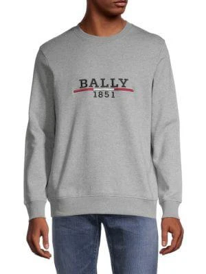 商品Bally|Logo Heathered Sweatshirt,价格¥751,第1张图片