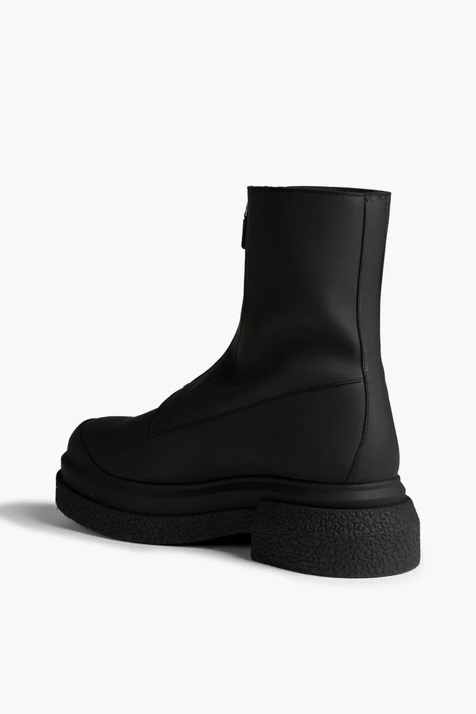商品Stuart Weitzman|Charli faux leather ankle boots,价格¥2405,第3张图片详细描述