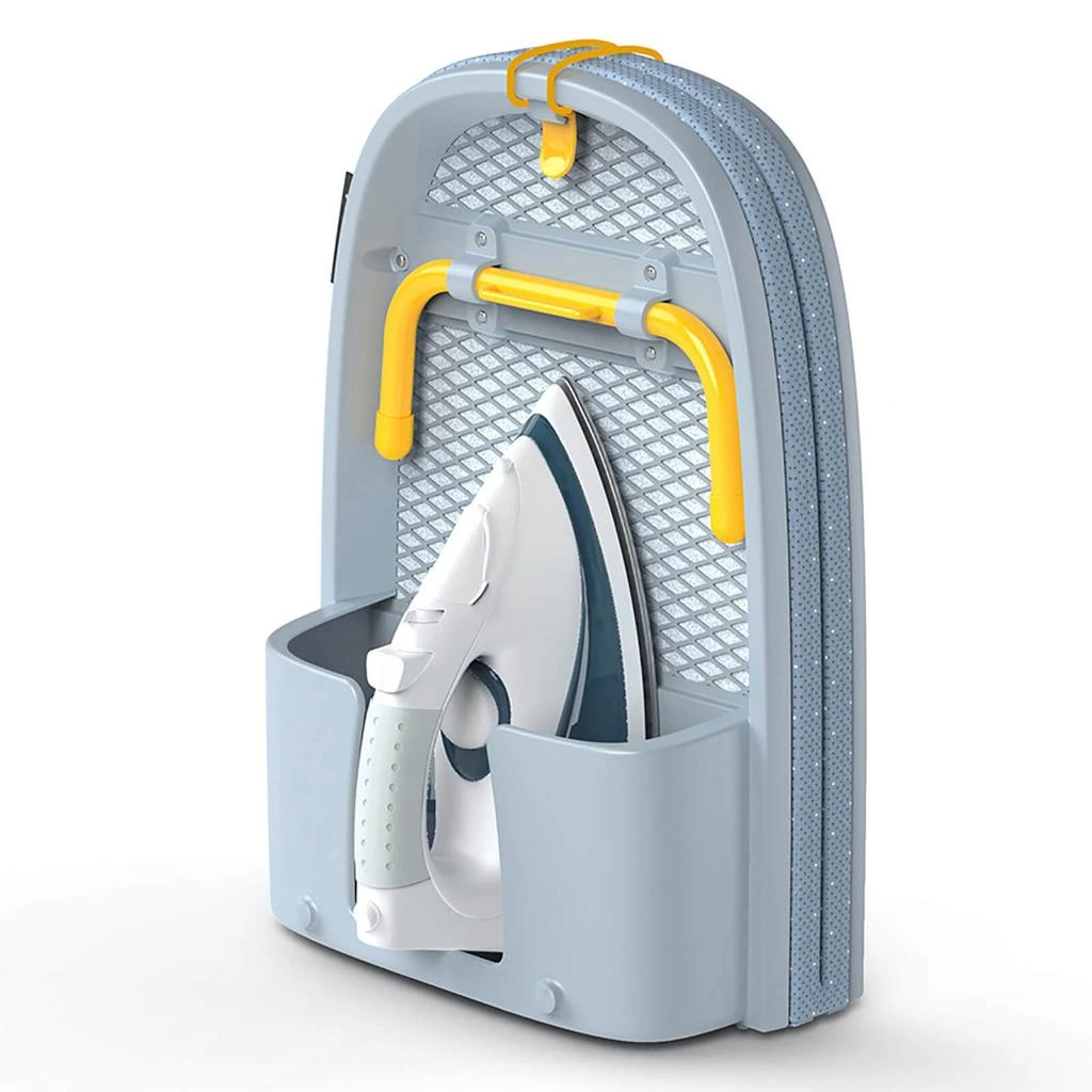 商品Joseph Joseph|Joseph Joseph Pocket Folding Table-Top Ironing Board - Grey/Yellow,价格¥728,第2张图片详细描述