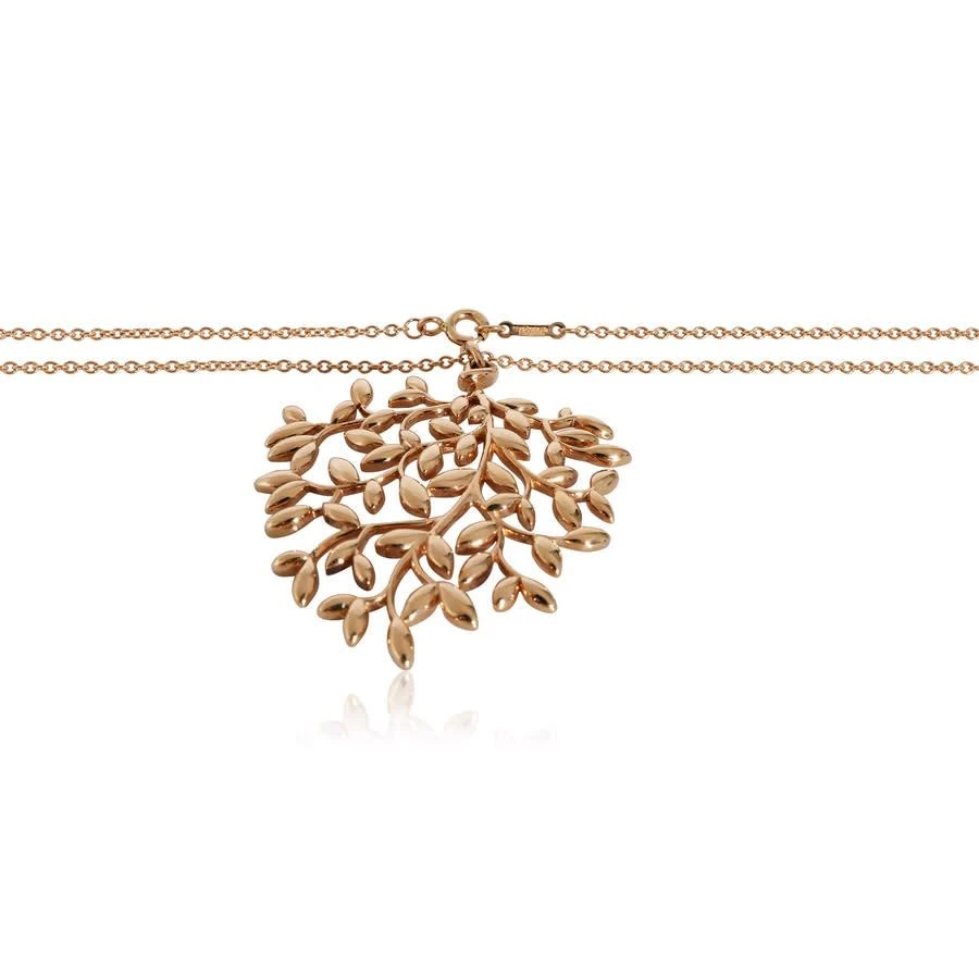 商品[二手商品] Tiffany & Co.|Pre-Owned Tiffany & Co. Paloma Picasso Large Olive Leaf Pendant in 18K Rose Gold,价格¥25165,第3张图片详细描述