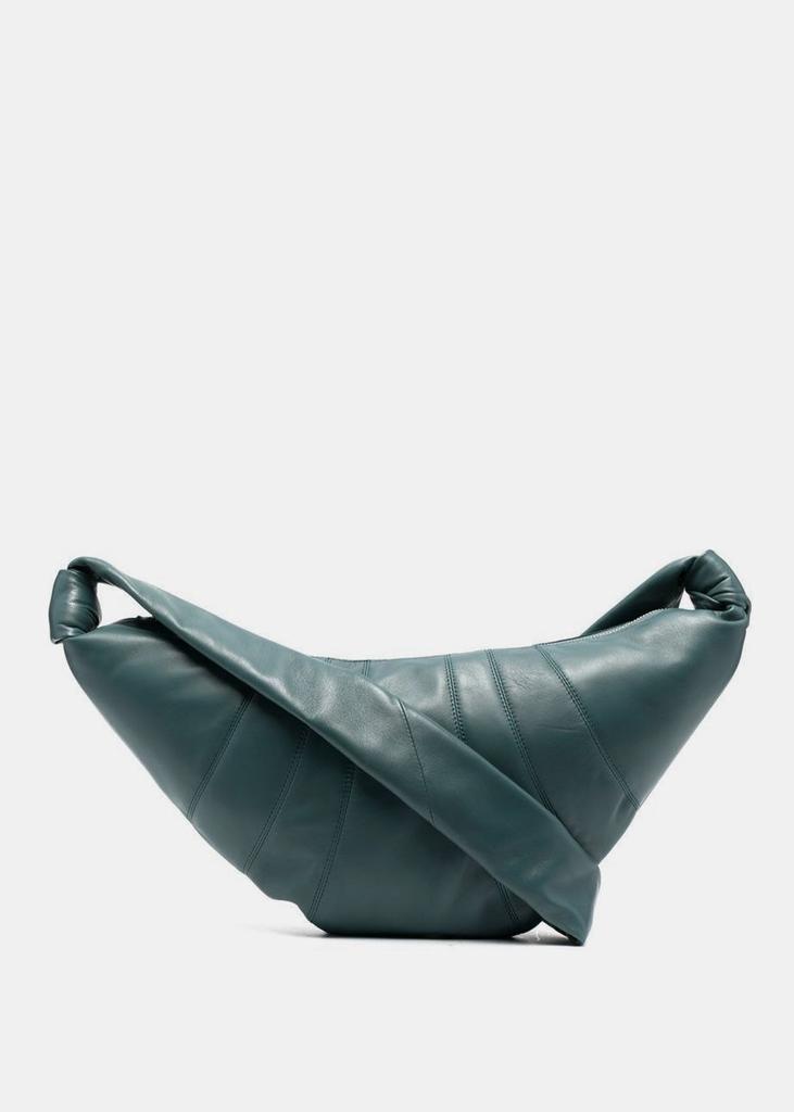 Lemaire Myrtle Green Nappa Medium Croissant Bag商品第1张图片规格展示