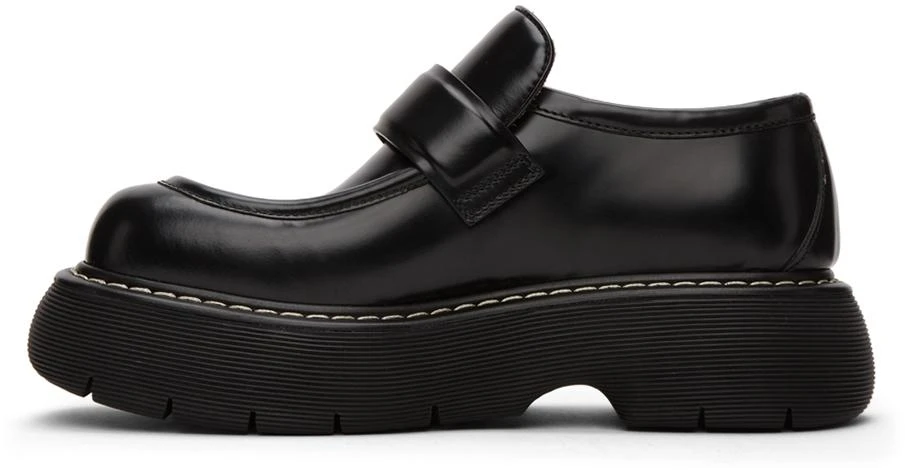 商品Bottega Veneta|Black Swell Loafers,价格¥9810,第3张图片详细描述