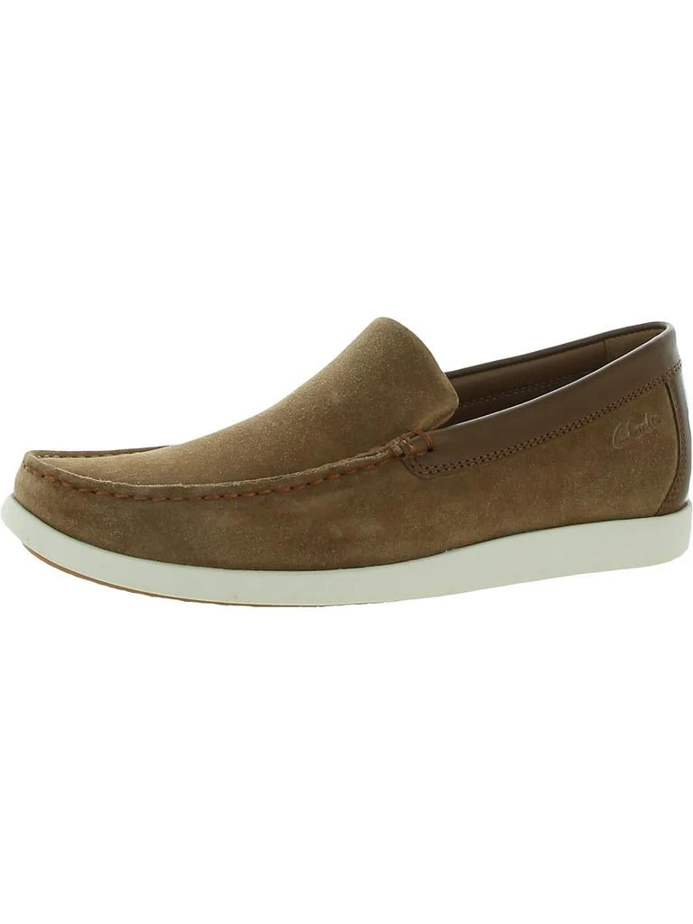 商品Clarks|Ferius Creek Mens Suede Slip-On Loafers,价格¥256,第1张图片