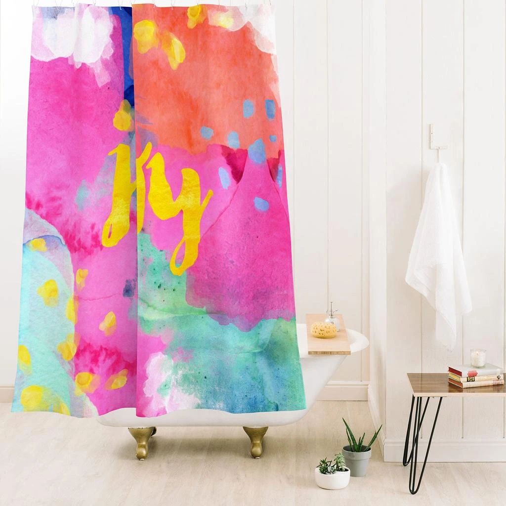 商品Mable Tan|Hello Sayang Oui Joy Holiday Shower Curtain,价格¥531,第2张图片详细描述