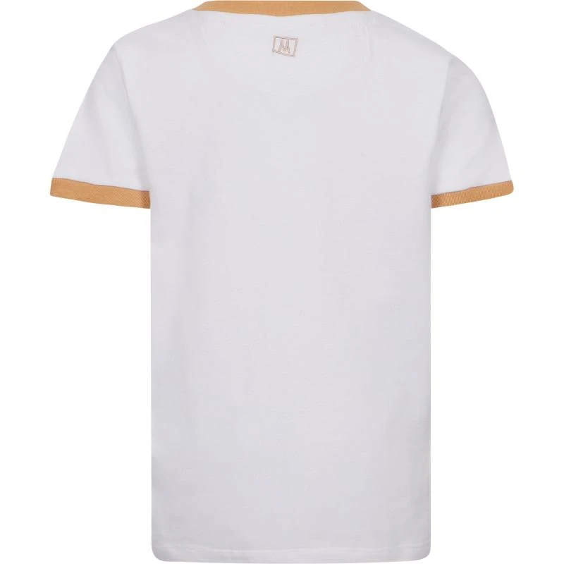 商品Munster|Floral peace sign t shirt in white,价格¥340,第2张图片详细描述