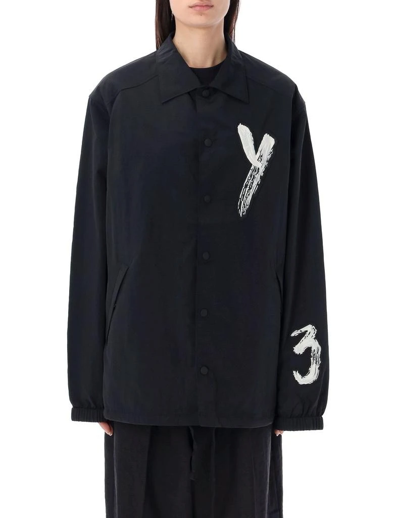 商品Y-3|Y-3 Coach Logo Printed Snapped Jacket,价格¥1888-¥2649,第3张图片详细描述