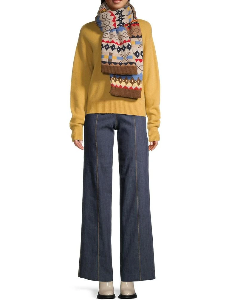 商品Weekend Max Mara|Maura Jacquard Knit Scarf,价格¥864,第2张图片详细描述