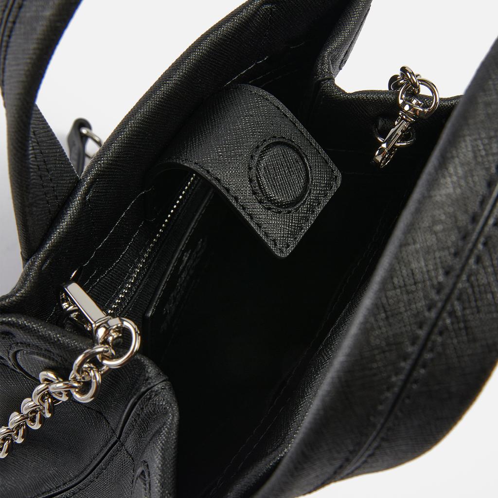 Vivienne Westwood Mini Robin Saffiano Leather Tote Bag商品第4张图片规格展示