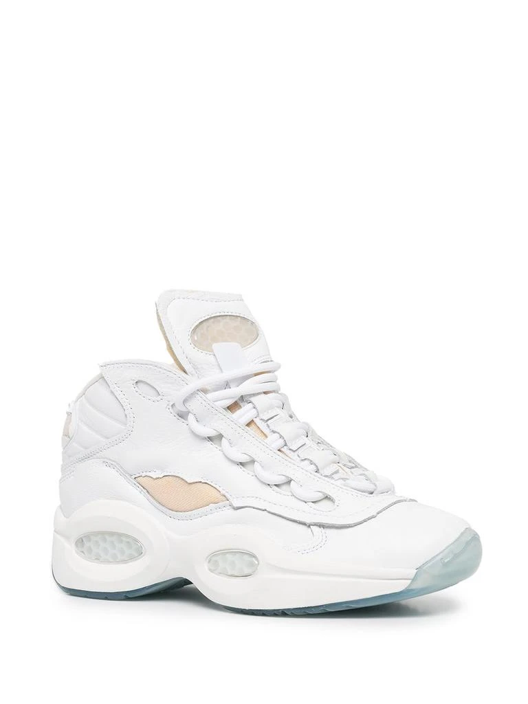 商品MAISON MARGIELA|MAISON MARGIELA X REEBOK UNISEX THE QUESTION "MEMORY OF" BASKETBALL SNEAKERS,价格¥680,第3张图片详细描述