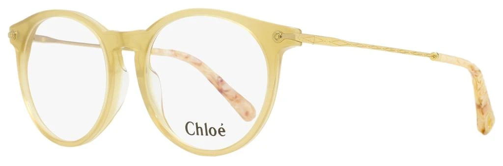 商品Chloé|Chloe Women's Oval Eyeglasses CE2735 279 Sand 52mm,价格¥457,第2张图片详细描述