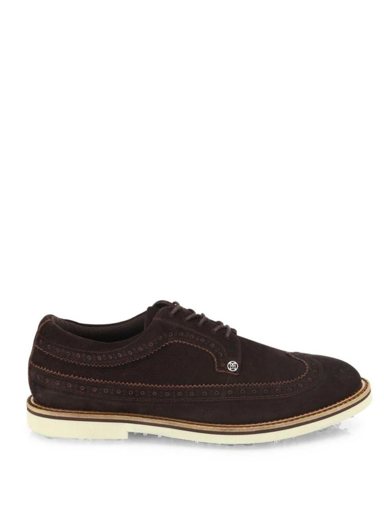 商品G/FORE|Gallivant Nubuck Wingtip Brogue Golf Shoes,价格¥844,第5张图片详细描述