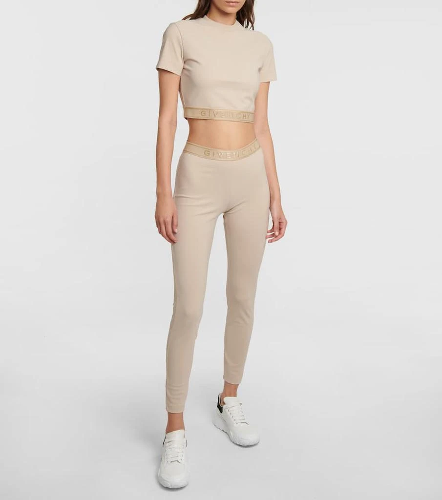 商品Givenchy|Logo紧身裤,价格¥5102,第2张图片详细描述