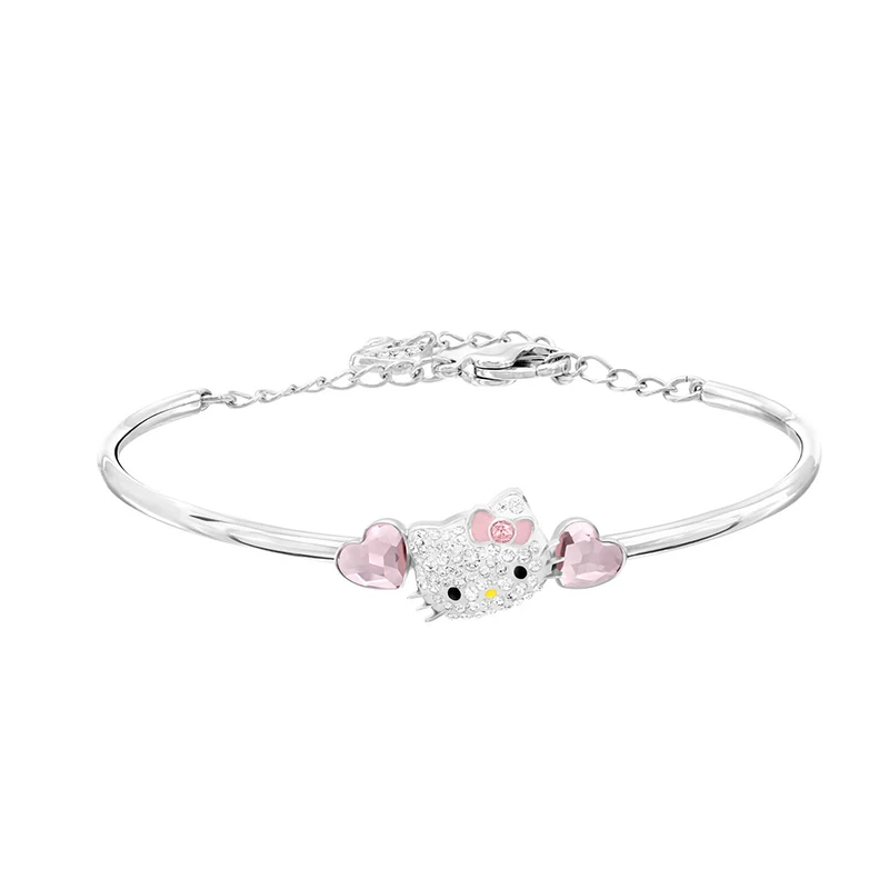 商品Swarovski|SWAROVSKI 施华洛世奇 Hello Kitty手镯5197312,价格¥3225,第1张图片