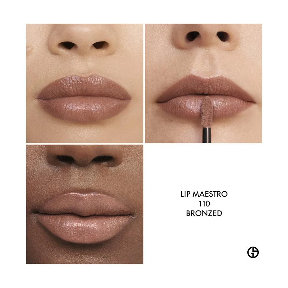 商品Giorgio Armani|Lip Maestro Mediterranea Matte Liquid Lipstick,价格¥339,第2张图片详细描述
