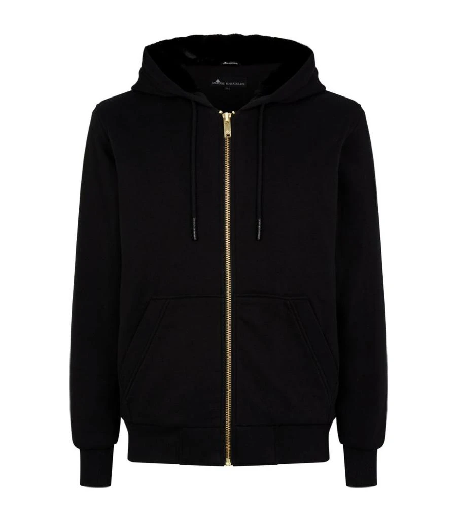 商品Moose Knuckles|Gold Bunny Zip-Up Sweatshirt,价格¥1641,第1张图片