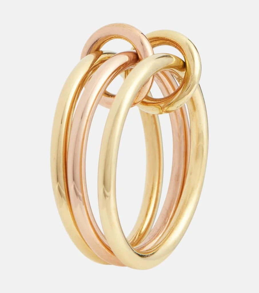 商品Spinelli Kilcollin|Solarium 18kt yellow and rose gold linked rings,价格¥17470,第5张图片详细描述