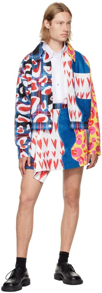 商品Charles Jeffrey Loverboy|Multicolor Fred Perry Edition Patchwork Jacket,价格¥2091,第4张图片详细描述