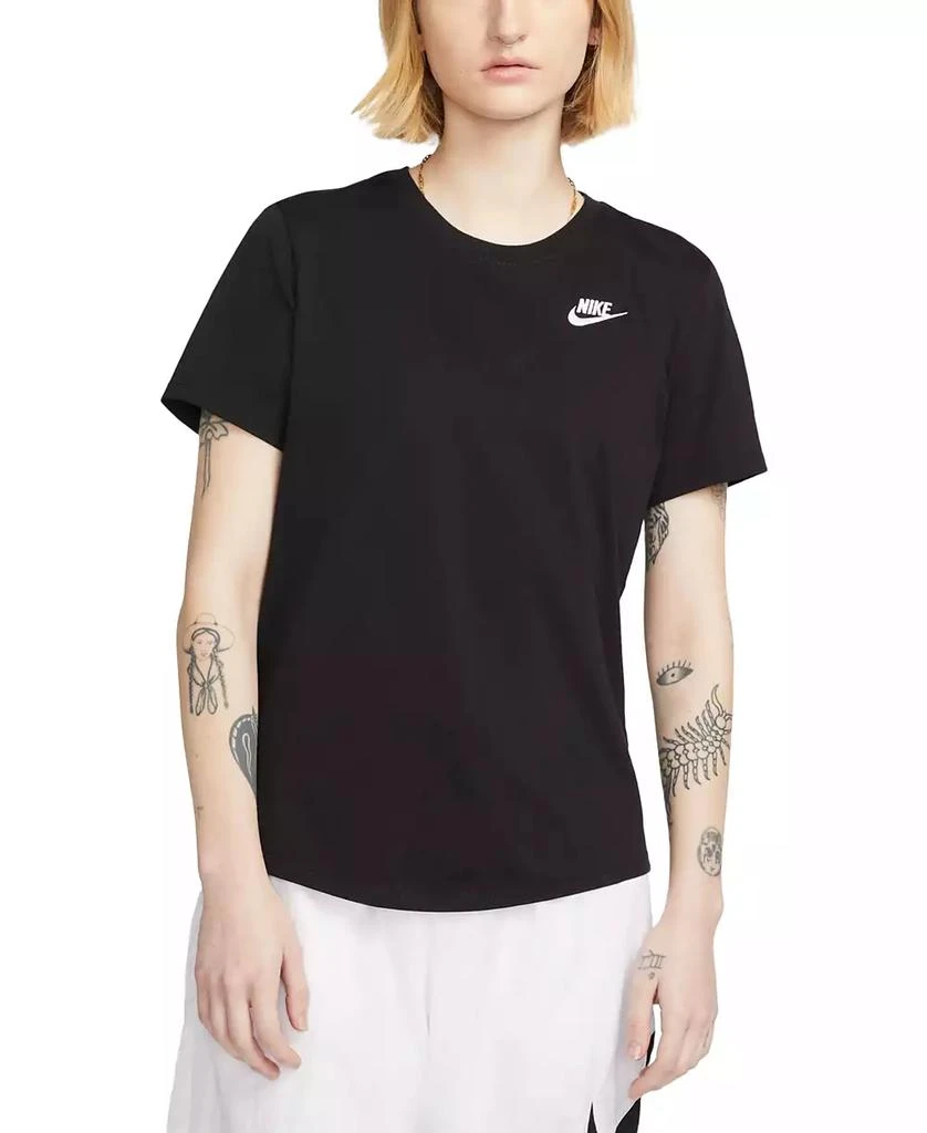 商品NIKE|Women's   Sportswear Club Essentials   T-Shirt,价格¥186,第3张图片详细描述