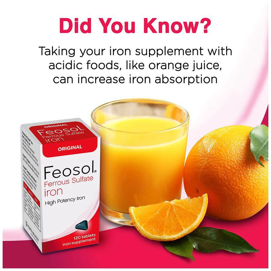 Original Ferrous Sulfate Iron Supplement Tablets 商品