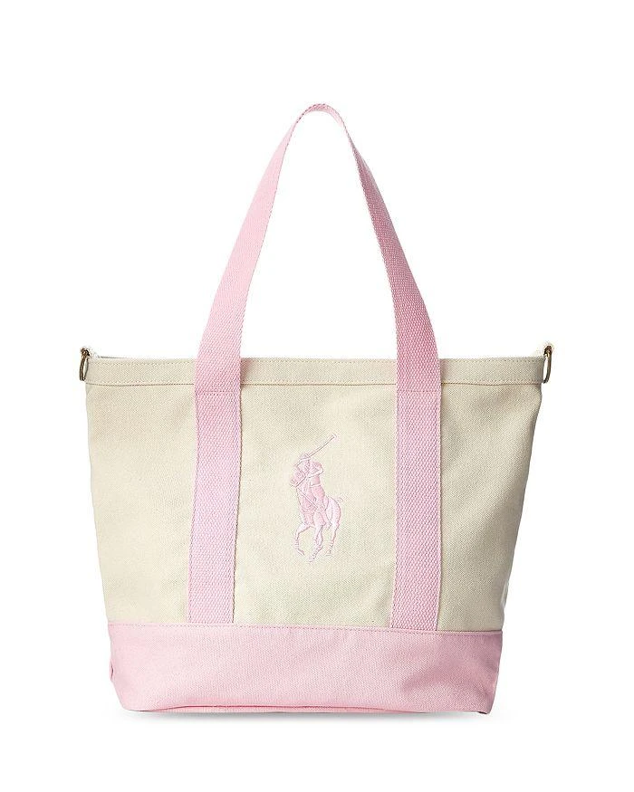 商品Ralph Lauren|Large Pony Zip Tote,价格¥645,第1张图片