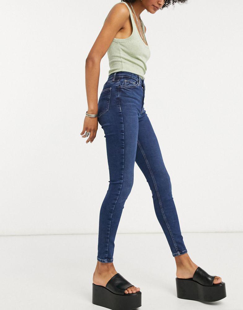 Topshop Jamie jean in indigo商品第4张图片规格展示