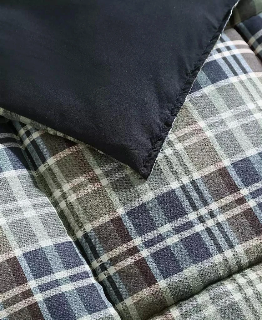 Rugged Plaid Microsuede Reversible Comforter Set 商品