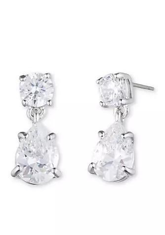 商品Givenchy|Cubic Zirconia Pear Drop Earrings,价格¥308,第1张图片