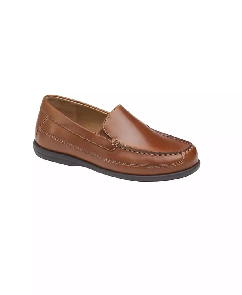 商品Johnston & Murphy|Little Boys Locklin Venetian Leather Loafers,价格¥487,第1张图片