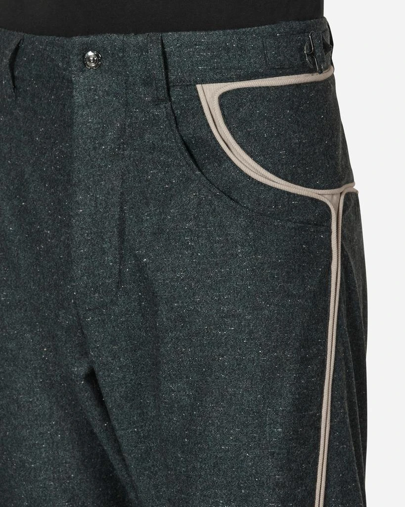 商品Kiko Kostadinov|Giran Piping Trousers Green,价格¥2722,第5张图片详细描述
