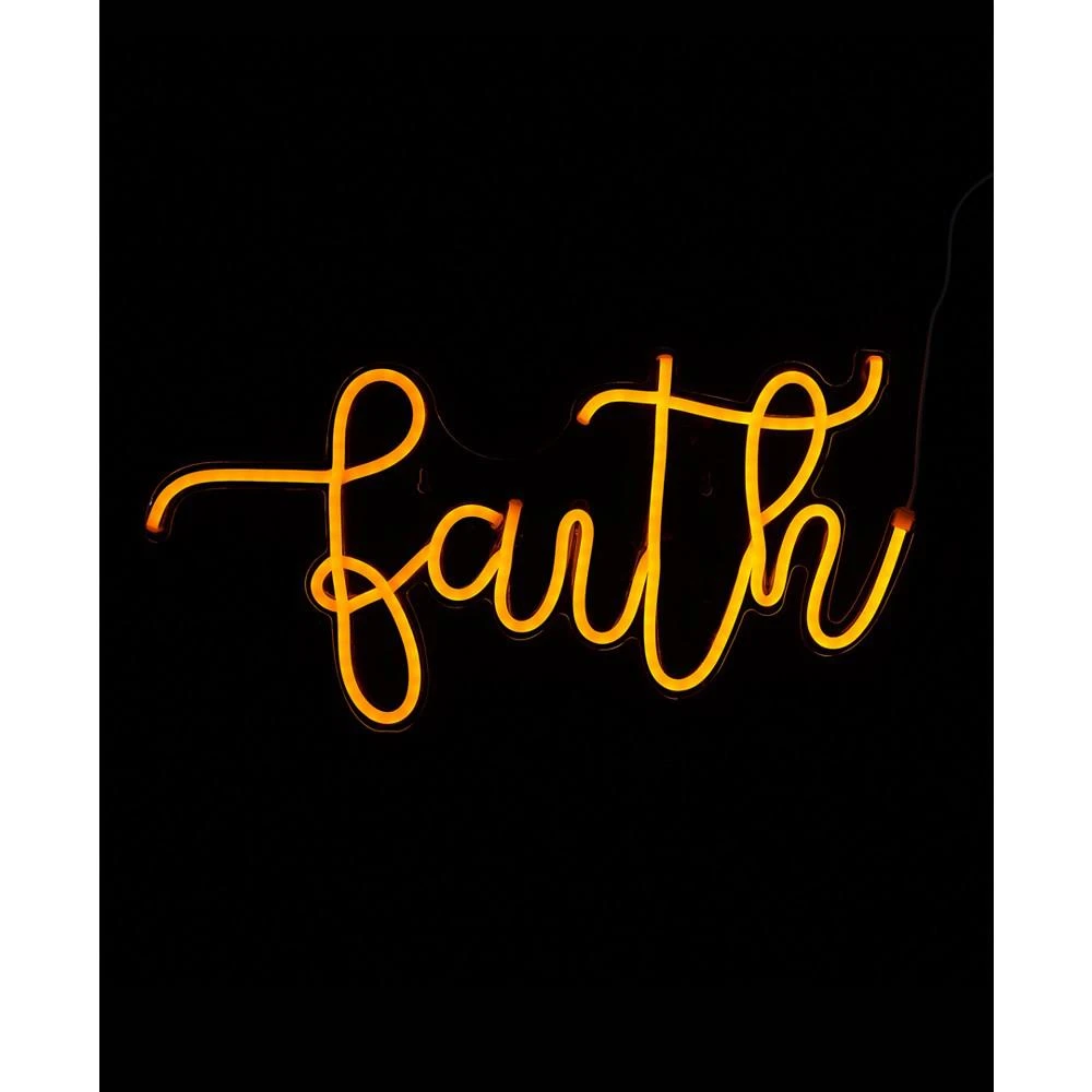 商品COCUS POCUS|Faith LED Neon Sign,价格¥2828,第3张图片详细描述