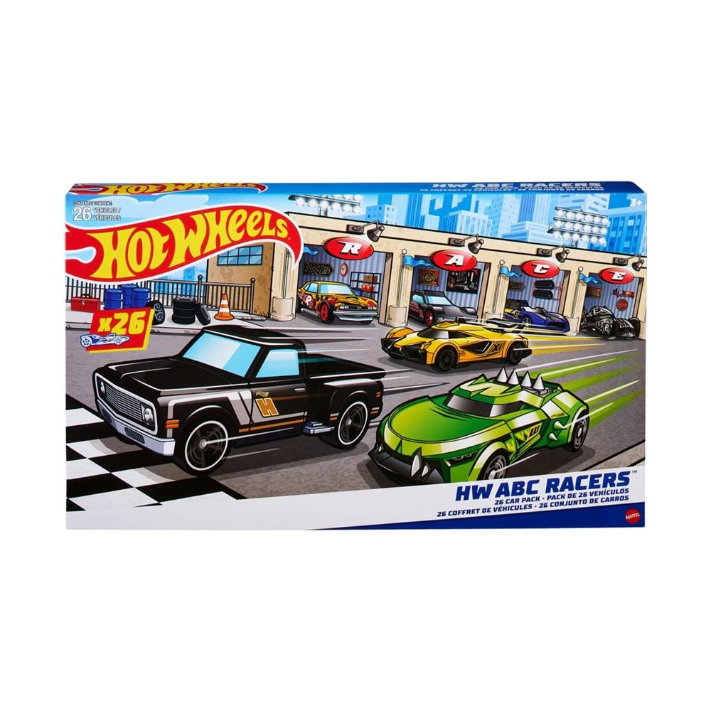 商品Hot Wheels|ABC Racers, Set of 26 Hot Wheels Cars with Letters of The Alphabet,价格¥262,第1张图片