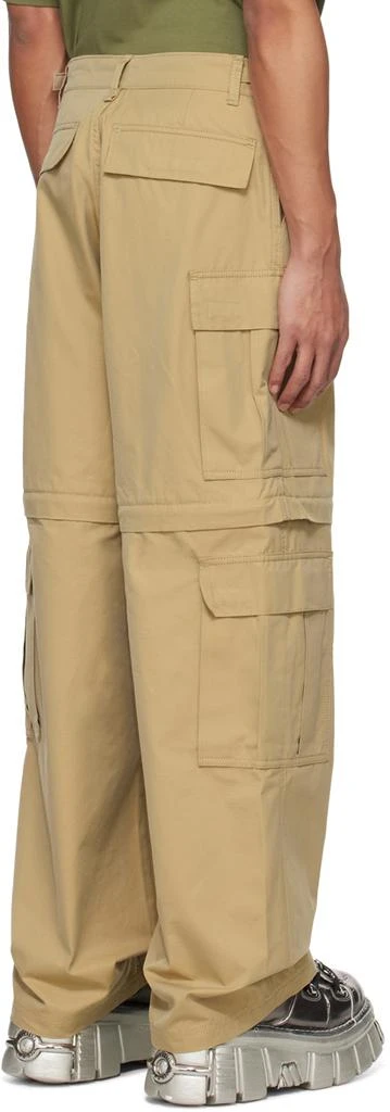 商品VTMNTS|Beige Convertible Trousers,价格¥10311,第3张图片详细描述