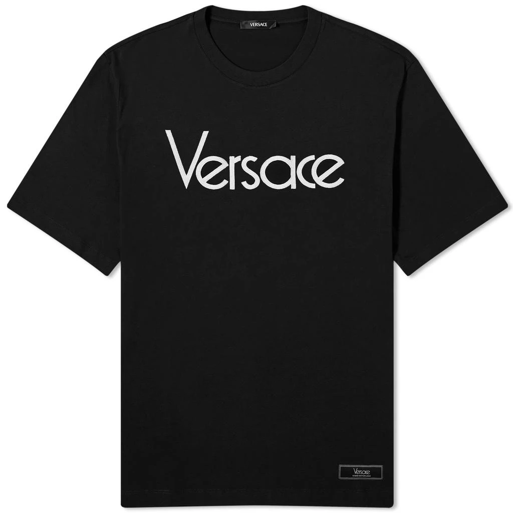 商品Versace|Versace Tribute Embroidered Tee,价格¥4082,第1张图片